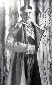 B001: “H. M. Nicholas I, King of Montenegro” (Photo: Alexandre Baschmakoff, 1908).