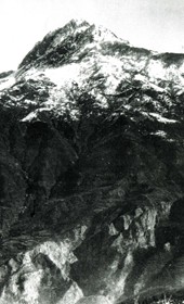“View of a majestic mountain peak in the Mirditë region, one of the many such peaks in the highlands” (Photo: Carleton Coon 1929).