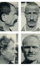 Standard Dinaric Mountain Gheg faces, 1 (Photo: Carleton Coon 1929).