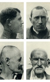 Standard Dinaric Mountain Gheg faces, 3 (Photo: Carleton Coon 1929).