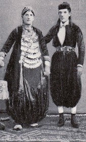 AD035: "Catholic Albanians" (Photo: Alexandre Degrand, 1890s).