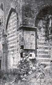 AD095: "The Church of St Sergius and St Bacchus" in Shirq near Shkodra (Photo: Alexandre Degrand, 1890s).