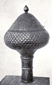 AD226: "Fitting for the top of a tent, found at Kruja" (Photo: Alexandre Degrand, 1890s).