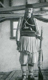 Grothe1902.194: Albanian from the upper Shkumbin valley (Photo: Hugo Grothe, 1902).