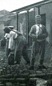 Grothe1902.204: Street in Elbasan (Photo: Hugo Grothe, 1902).