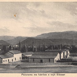 EJQ010: View of the olive oil factory in Elbasan, Albania.