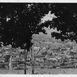 EJQ036: View of Korça, Albania.