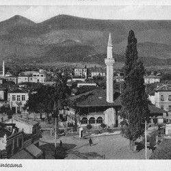 EJQ059: The old Sulejman Pasha Mosque in Tirana. Albania – second view.