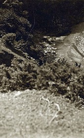 Jäckh145: “With the cavalry through a pass in the mountains of Mirdita” (Photo: Ernst Jäckh, ca. 1910 Courtesy of Rare Books and Manuscript Library, Columbia University, New York, 130114-0021).