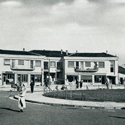 WKL1942_121a | New buildings in Tirana, now Avni Rustemi Square (Photo 1941-1942).