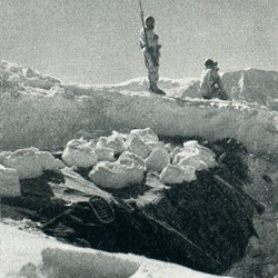 WKL1942_144a | Alpini soldiers in the mountains of Albania during the Greek campaign in the winter of 1940-1941 (Photo 1941-1942).