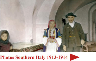 Photos Southern Italy 1913-1914
