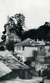 EVL100: View of Gjirokastra (Photo: Erich von Luckwald, ca. 1936).