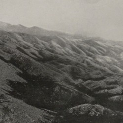 FMG033: The ridges of the Mali me Gropa mountain range, Albania (photo: Friedrich Markgraf, 1924-1928).