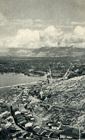 GM001: View of Shkodra, taken from the fortress (Photo: Giuseppe Massani, 1940).
