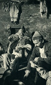 GM039: The old warrior, Sadri Luka of Okol in the Shala Valley (Photo: Giuseppe Massani, 1940).