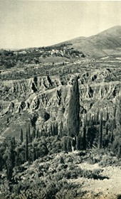 GM093: Landscape in Himara (Photo: Giuseppe Massani, 1940).