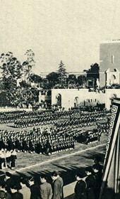 GM136: Festivities in Rome in honour of the Italian mission in Albania (Photo: Giuseppe Massani, 1940).