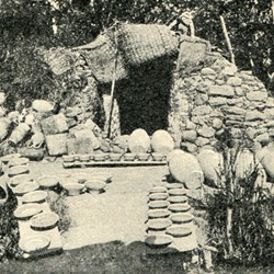 CP142: A pottery kiln in Fier (photo: Carl Patsch, 19 May 1900).