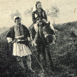 CP145: Christian Albanians in Myzeqeja, Albania (photo: Carl Patsch, 22 May 1900).
