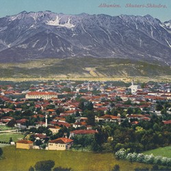 View of Shkodra and the mountains, ca. 1914 