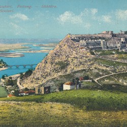 Shkodra Fortress and the Bahçellëk Bridge, 6 September 1914 