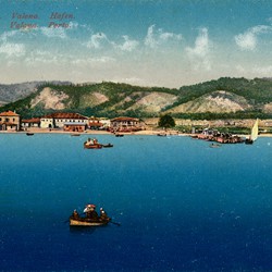 The port of Vlora, ca. 1914 