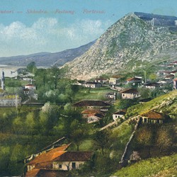 The Lead Mosque and Fortress of Shkodra, ca. 1917 