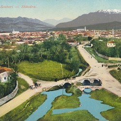Outskirts of Shkodra and mountains, 2 May 1917 