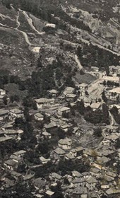 THR006: Dardha: Aerial view of the village (Photo: Thimi Raci, 1935).
