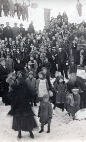 THR019: Dardha: The Blessing of the Waters at Epiphany, first view (Photo: Thimi Raci, January 1939).