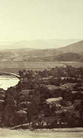 Josef Székely VUES IV 41060
Shkodra: Nordaussicht von Bakalek [Bahçallëk]: Vorstadt von Shkodra. Ende August 1863