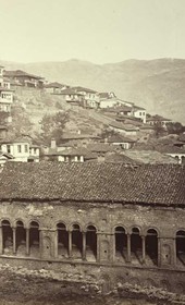 Josef Székely VUES IV 41077
Ohrid (Ochrida): Westansicht der Sofienmoschee. Ende September 1863