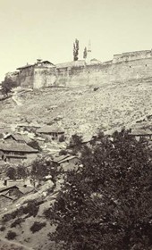 Josef Székely VUES IV 41068
Prizren: slope of the fortress of Prizren. September 1863
