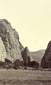 Josef Székely VUES IV 41096
Demir Kapi: view from inside the gorge. October 1863