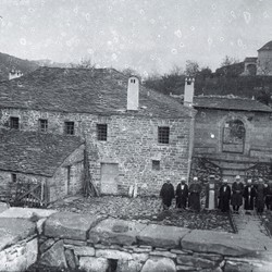 DhV007: The Bektashi tekke (convent) of Haxhi Baba Horasani in Qesaraka. Kolonja, Albania (photo: Dhimitër Vangjeli).