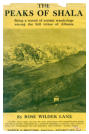 Cover of the book "Peaks of Shala".